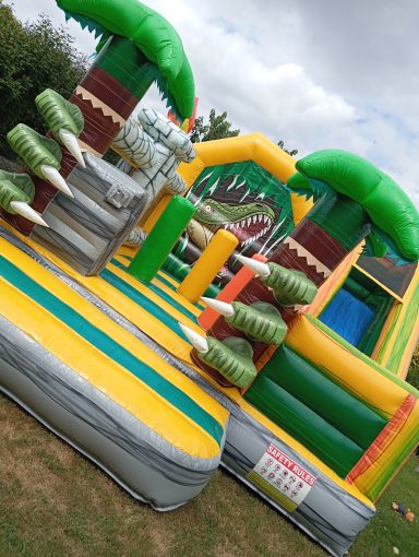 Hüpfburg Dino